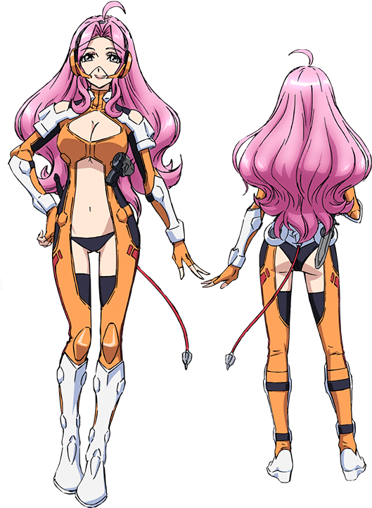 Cross Ange Rondo Of Angel And Dragon Lacus (546x728), Png Download