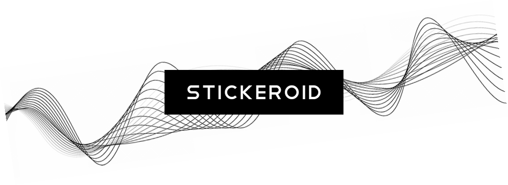 Sound Wave - Line Art (1022x373), Png Download