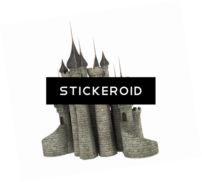 Fantasy Castle - Duke Nukem Forever Box Art (665x599), Png Download