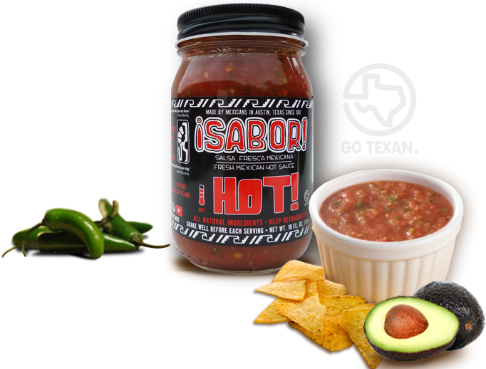 Hot Sauce - Sabor Salsa (682x518), Png Download