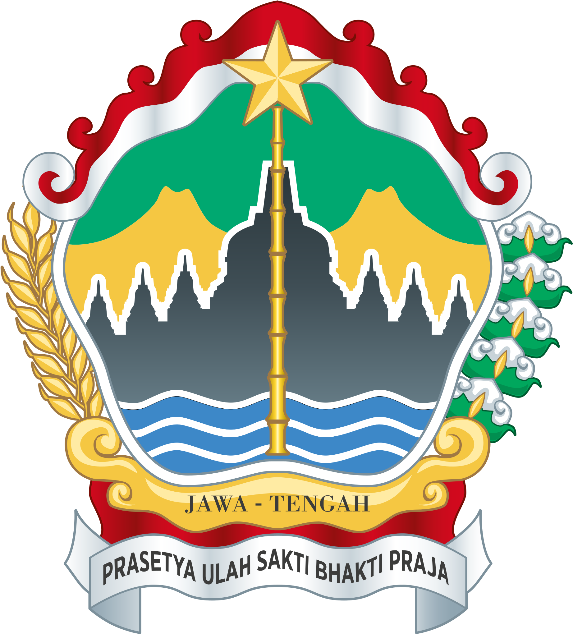 Open - Central Java Logo (2000x2144), Png Download
