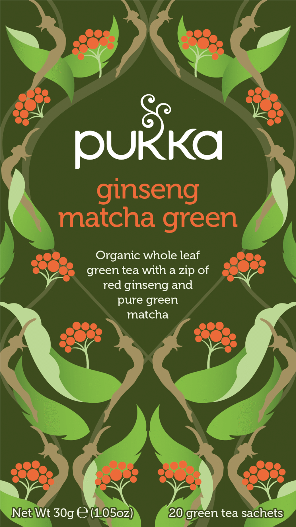 Pukka Ginseng Matcha Green Tea (2400x2400), Png Download