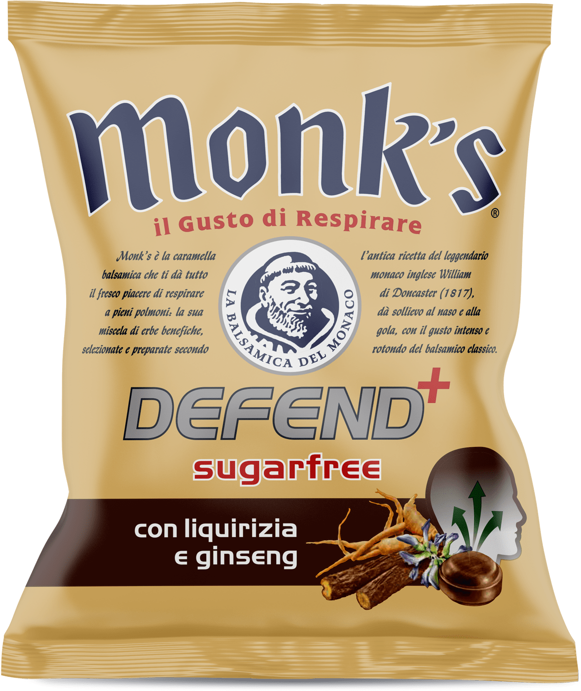 Monks Caramelle (1500x1500), Png Download