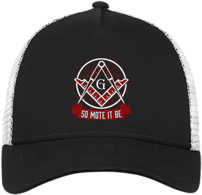 So Mote It Be - Military Veteran U.s. Flag New Era Snapback Trucker (650x650), Png Download