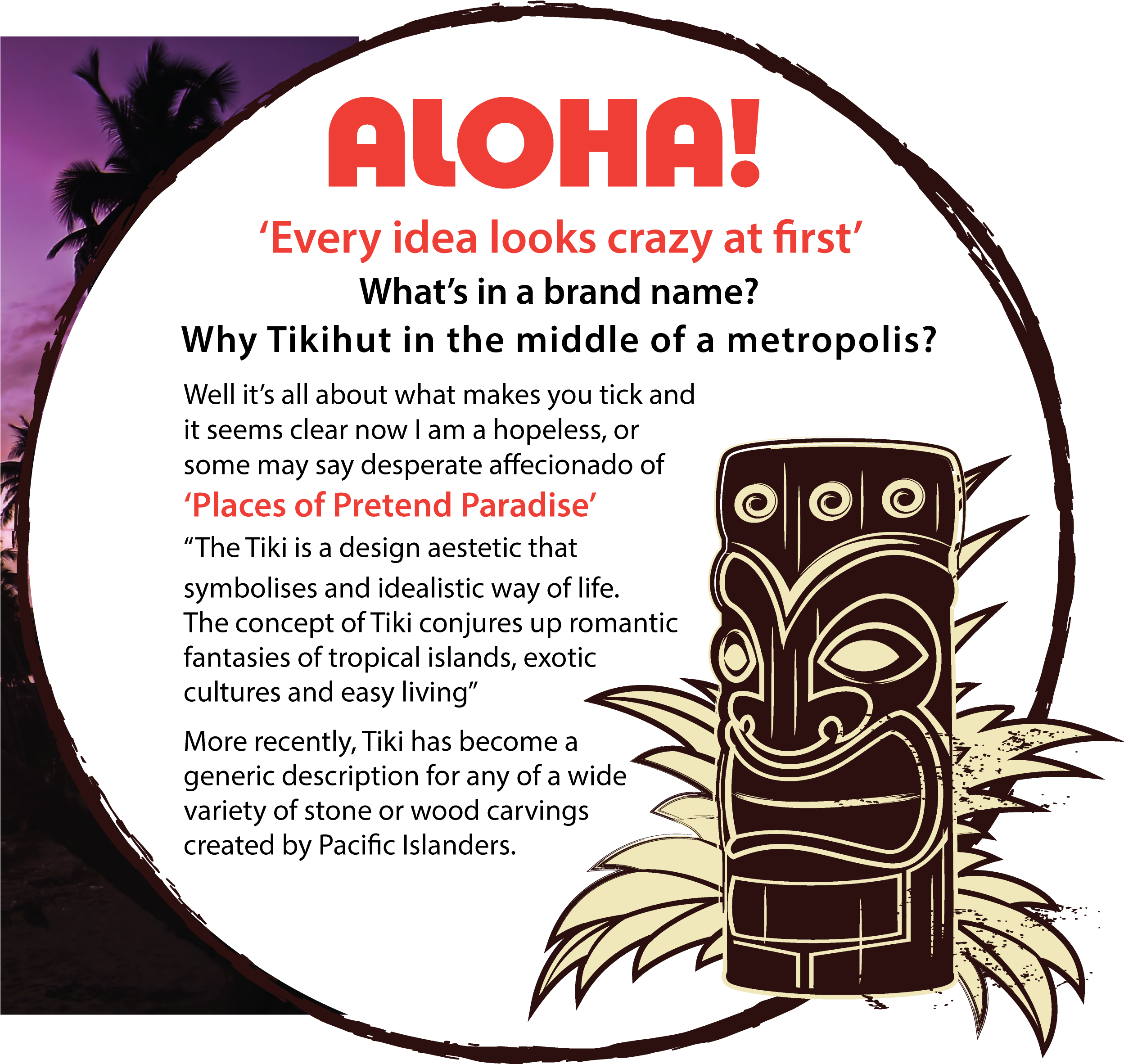 Welcome To Tiki Hut Creative Boutique Design And Branding (2496x2416), Png Download