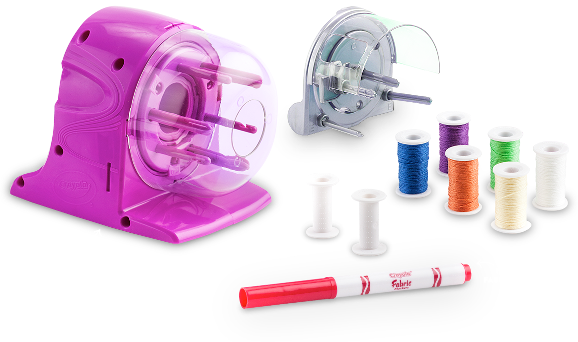 Clipart Scissors Marker Crayola - Crayola Thread Wrapper (1163x689), Png Download