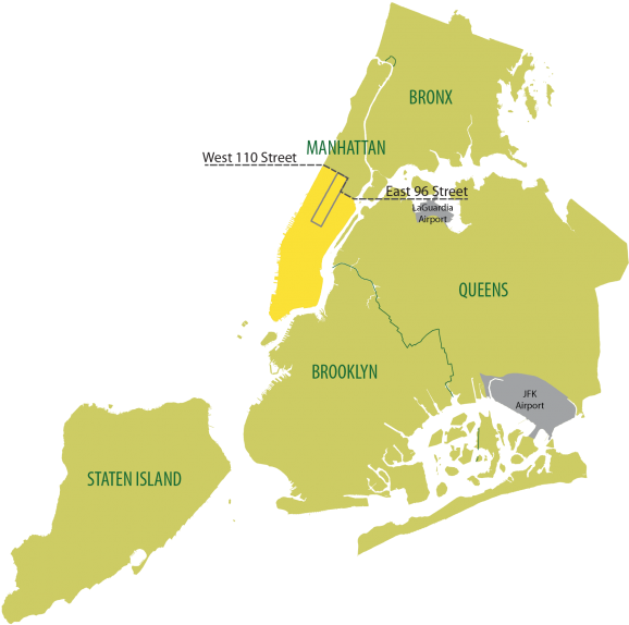 Boro Taxi Nyctt - Exclusionary Zone Tlc (600x579), Png Download