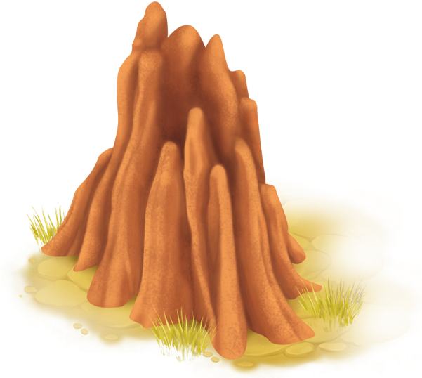Termite Mound - Termite Mound Png (600x600), Png Download