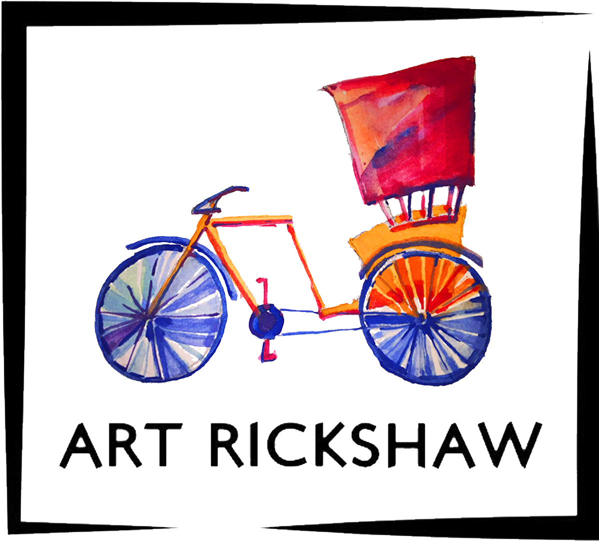Art Rickshaw Logo Transparent - Art Rickshaw Kolkata (1308x1176), Png Download