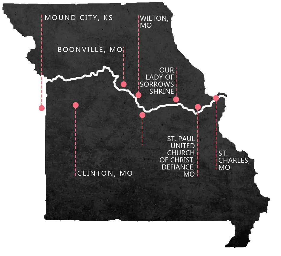 Graphic By Abigail Witte - Saint Rose Philippine Duchesne Symbols (1000x915), Png Download