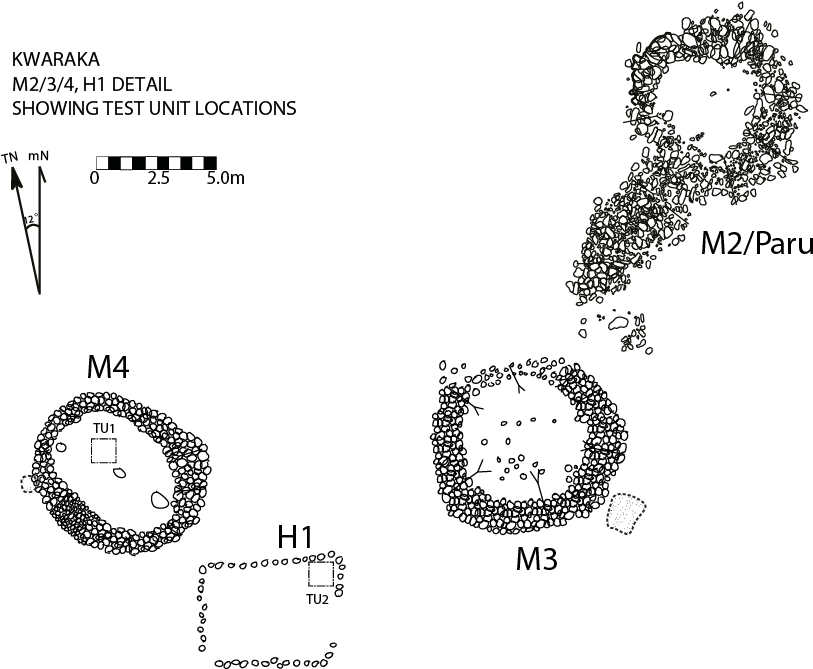 25 Central Cluster Of Mounds And House Alignment, Kwaraka - Circle (844x681), Png Download