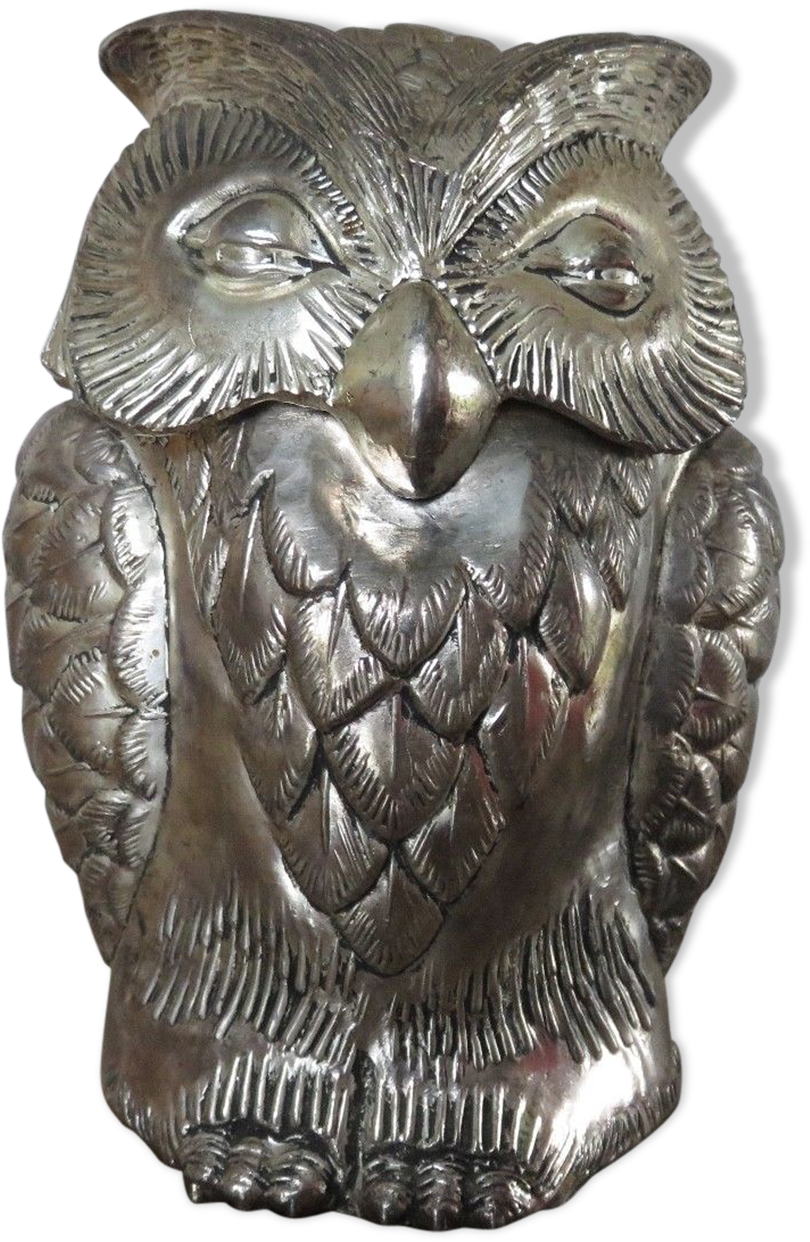 Mauro Manetti Ice Bucket "owl Model" 70s - Statue (1457x1457), Png Download
