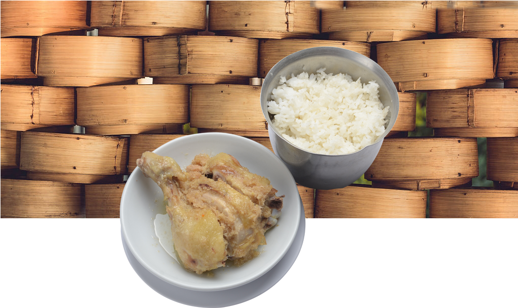 White Chicken Rice - Chicken (1024x683), Png Download
