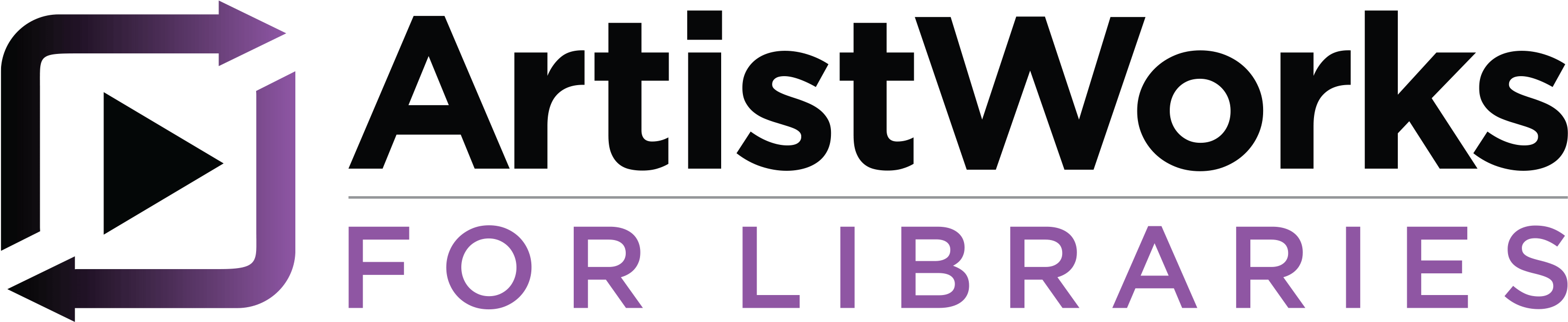 Artistworks For Libraries (3299x1112), Png Download