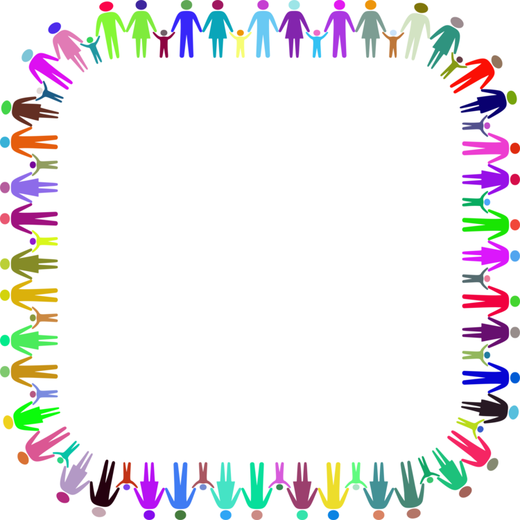 Computer Icons Sticker Holding Hands Symbol United - Holding Hands Unity Clipart (750x750), Png Download