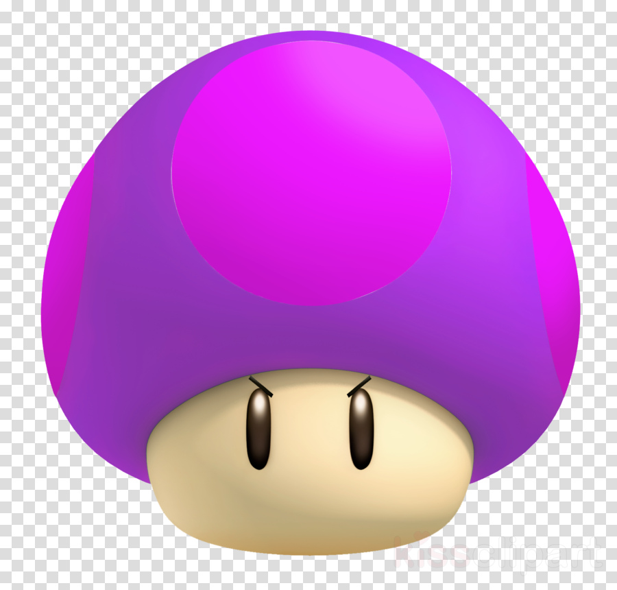 Poison Mushroom Mario Clipart Super Mario Bros (900x860), Png Download