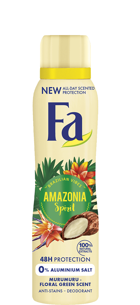 Fa Com Brazilian Vibes Woman Amazonia Spirit Deodorant - Deodorant (970x1400), Png Download