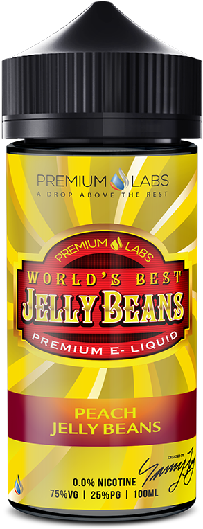 Peach Jelly Bean - Jelly Bean (800x800), Png Download