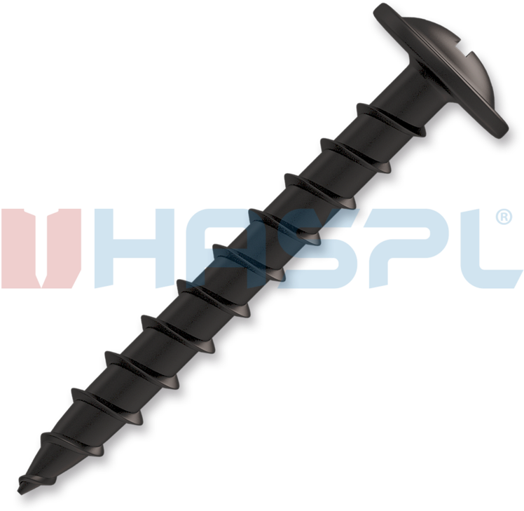 Drywall Screw 4,2x35mm, Flange Head, Black Phosphated, - Hašpl Inc. (800x800), Png Download