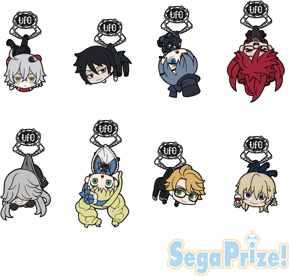 #blackbutler #bookoftheatlantic Ufo Keychains Are Now - Black Butler Book Of Atlantic Merchandise (1000x1000), Png Download