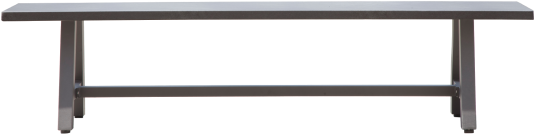 Jazz Outdoor Dining Bench - Outdoor Bench (533x800), Png Download