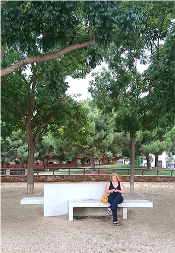 Banco Bis De Hormigón Blanco De Xavier Isart En Terrassa, - Tree (768x500), Png Download