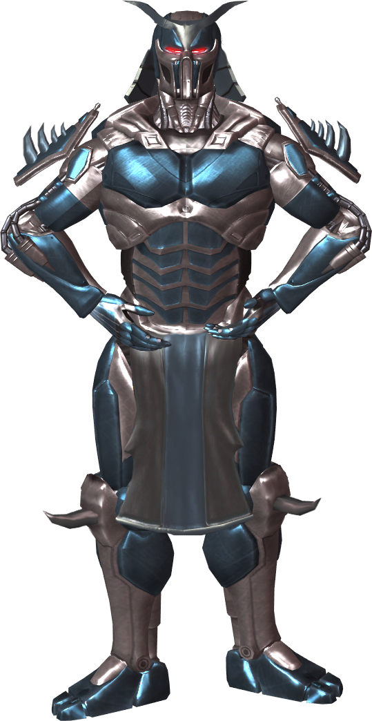 Request Cyber Shao Kahn By Simony17y-d7y4fr3 - Shao Kahn Sub Zero (539x1044), Png Download