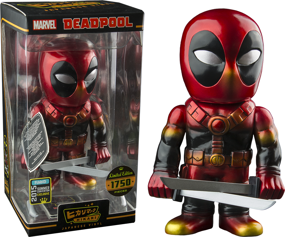 Funko Hikari Marvel Deadpool - Marvel Hikari: Deadpool - Cosmic Powers Figure (1000x831), Png Download