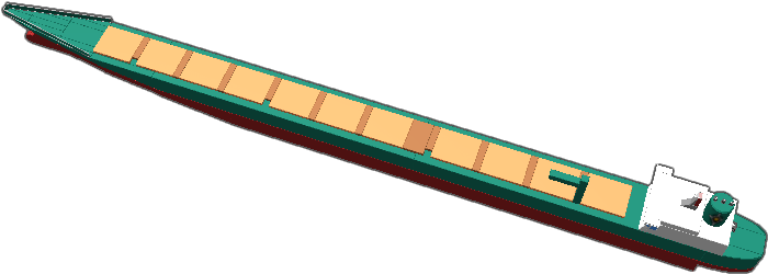 Sister Ship To The Nf Pasha Bulker She Struck A Rock - Train (768x768), Png Download