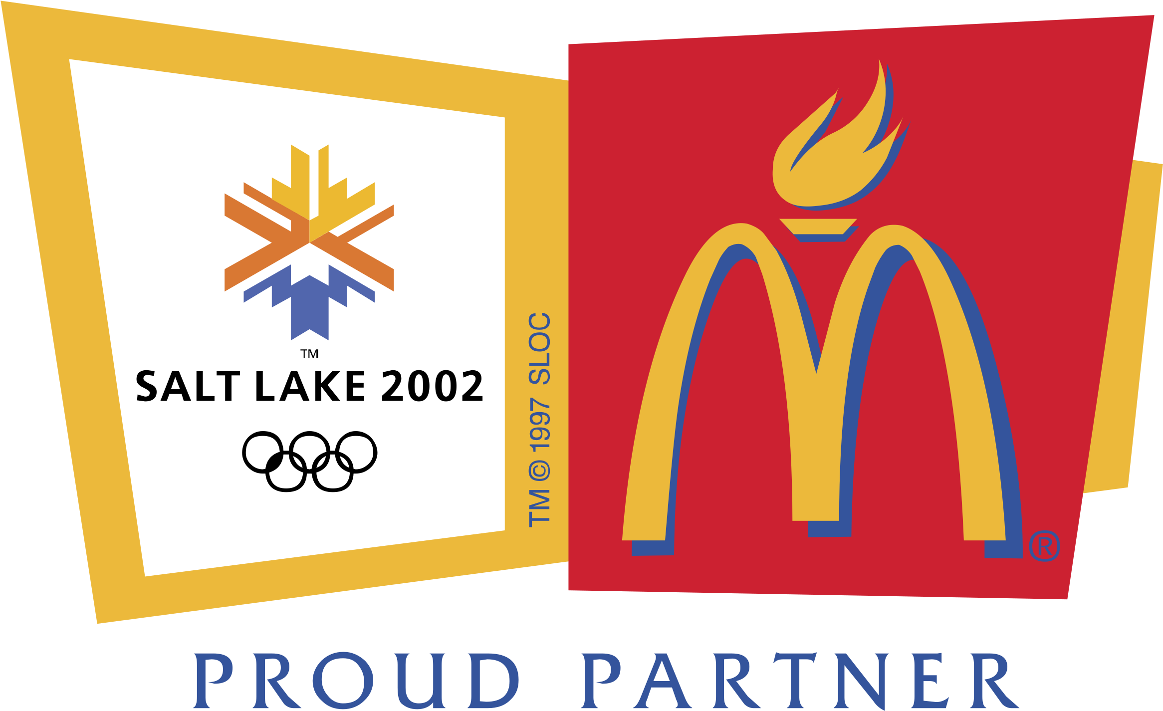 Mcdonalds Sponsor Of Salt Lake 2002 Logo Png Transparent - Mcdonald's (2400x2400), Png Download