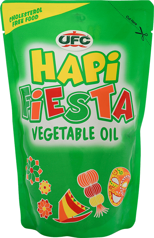 Ufc Hapi Fiesta Vegetable Oil 2l Sup - Hapi Fiesta Vegetable Oil 1l (518x800), Png Download