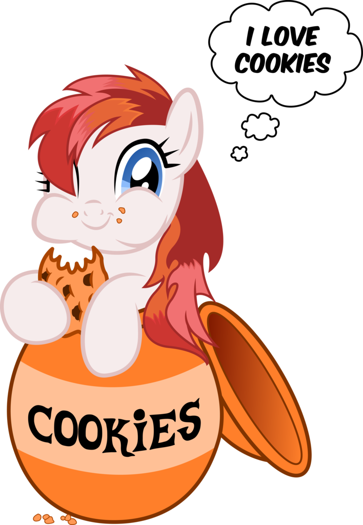 Owlisun, Cookie, Cute, Eating, Happy, Hoof Hold, Leaning, - Rainbow Dash (708x1024), Png Download