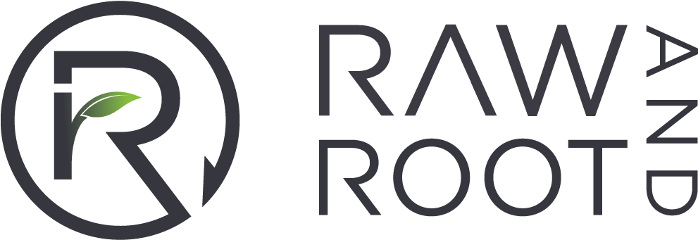 Vegan Raw And Root - Modern Product Label Design (1000x346), Png Download