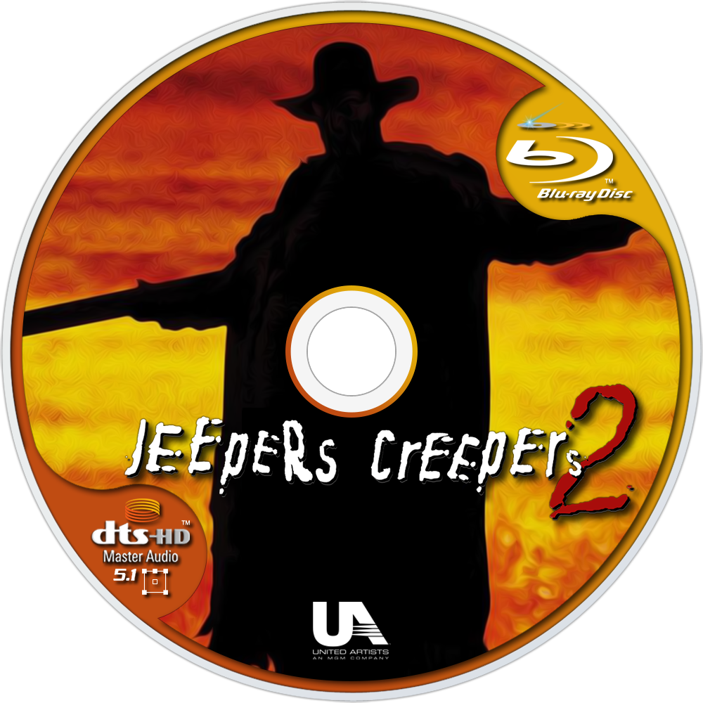 Jeepers Creepers Ii Bluray Disc Image - Jeepers 2 Creepers Poster (1000x1000), Png Download