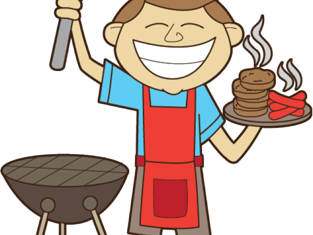 Freeuse Curly Cue Cliparts Free - Clipart Barbecue Transparent Background (640x480), Png Download