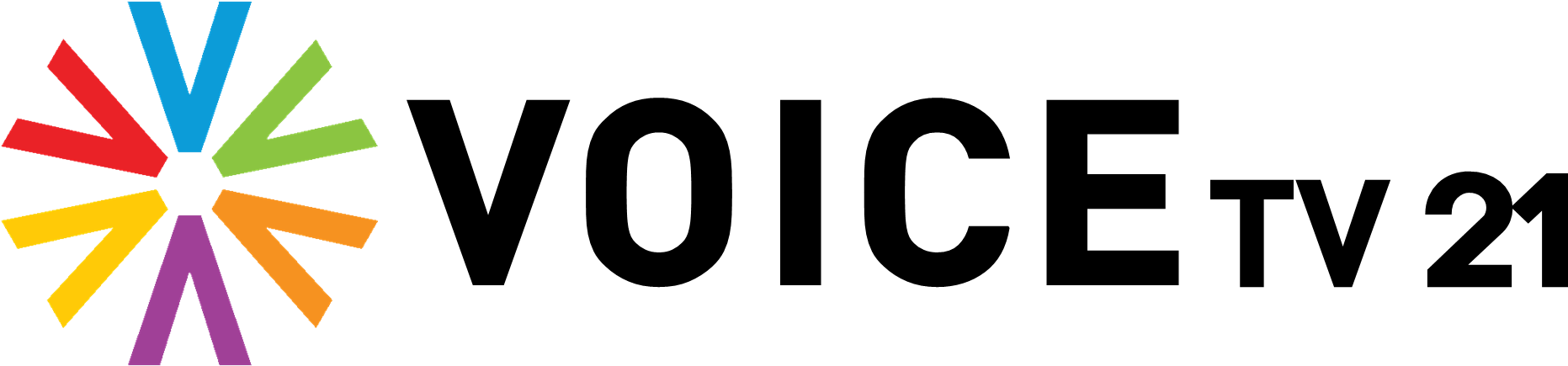 Voicetv Vertical - Voice Tv (1875x483), Png Download