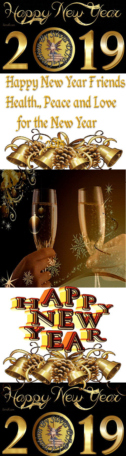 12/30/2018 17 - 58 - - 2012 Yeni Yıl Kartları (500x1800), Png Download