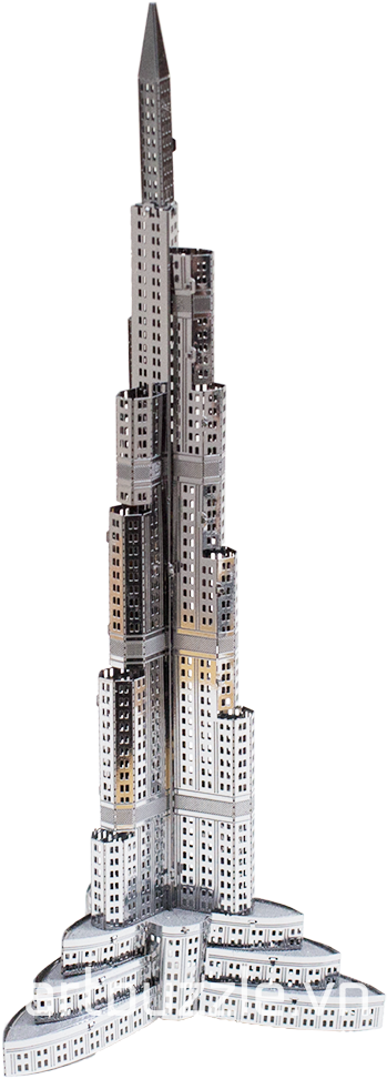 Burj-khalifa - Steeple (1000x1000), Png Download