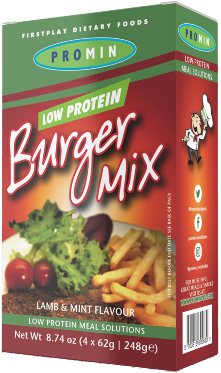 Burger Mix Lamb-mint - Burger Mix (455x768), Png Download