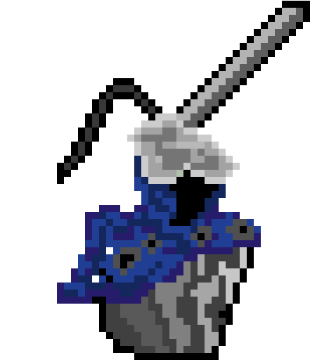 Artorias Test - Pixel Art Artorias (630x700), Png Download