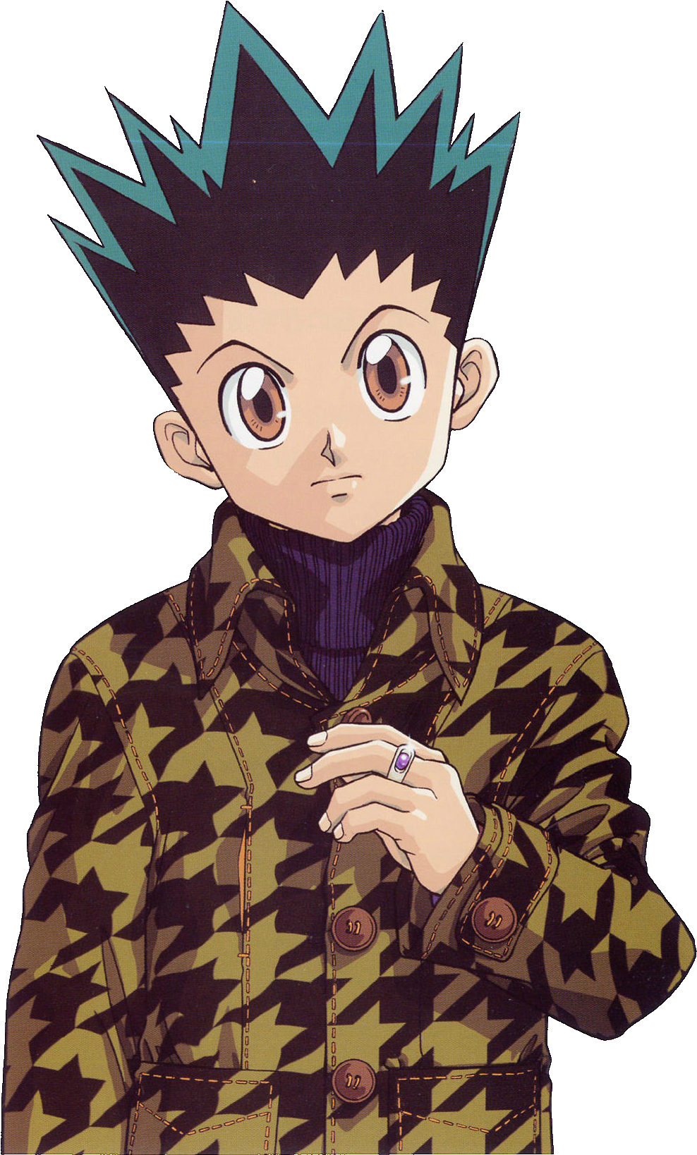 Electric Angel Transparent Gon And Killua Modelling - 1999 Hxh (1059x1650), Png Download