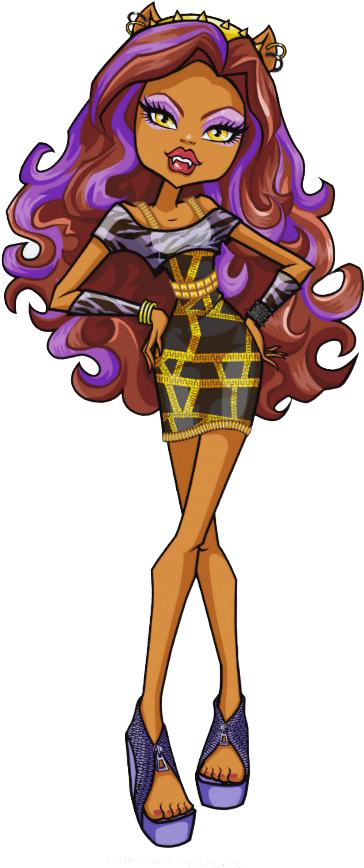 All About Monster High - Monster High Clawdeen Wolf 3d (463x897), Png Download
