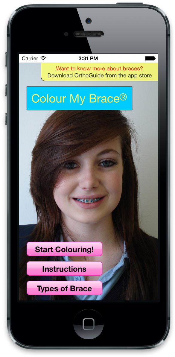Colour My Brace - Instagram Api Ios (600x1209), Png Download