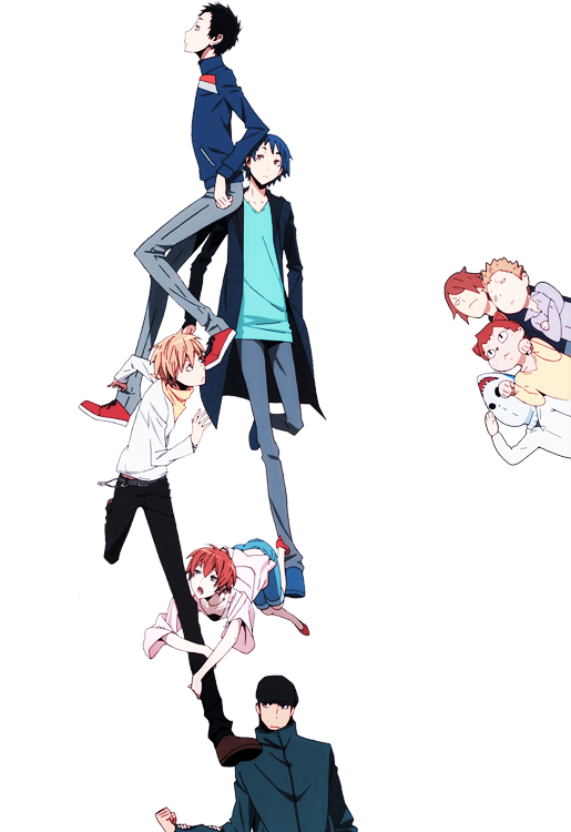• Durarara Durarara Drrr Long Post Knives - Durarara Transparent (540x790), Png Download