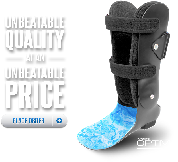 Split Upright Afo Arizona (667x617), Png Download