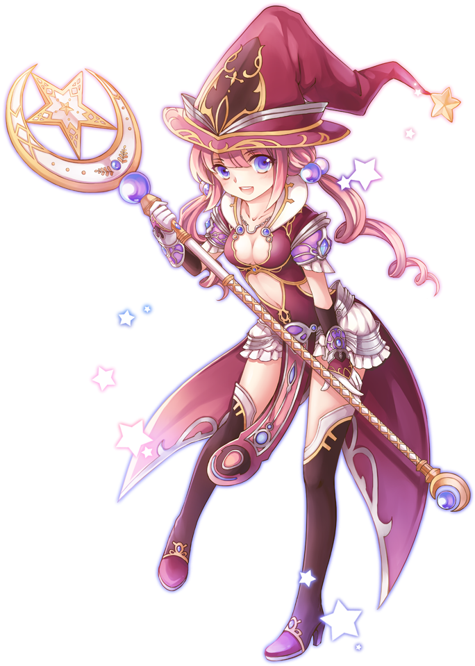 Aura Kingdom Classes Wizard (703x1000), Png Download