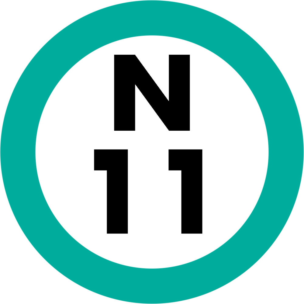 N-11 - Sign (1000x1000), Png Download