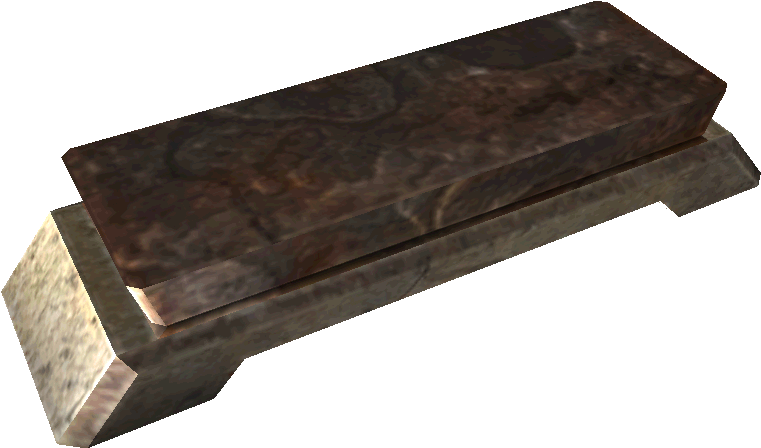Whet Stone - Fallout New Vegas Paperweight (856x484), Png Download