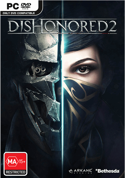 1 Of - Dishonored 2 Pc Cover (600x600), Png Download