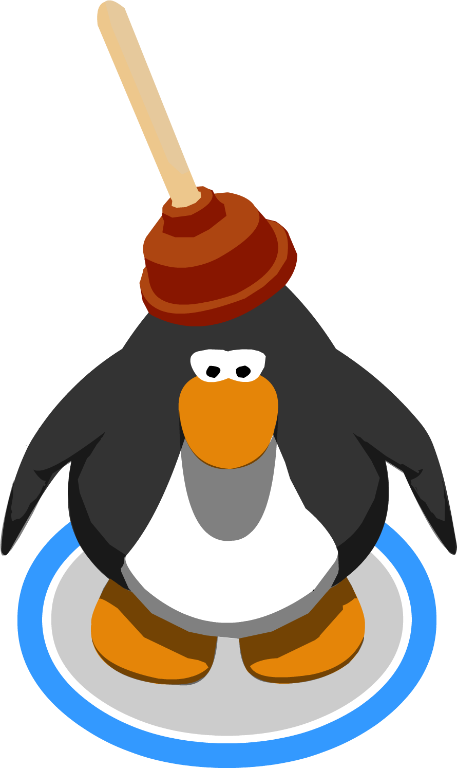 The Handy Man In-game - Club Penguin Ds Puffle Flare (890x1494), Png Download